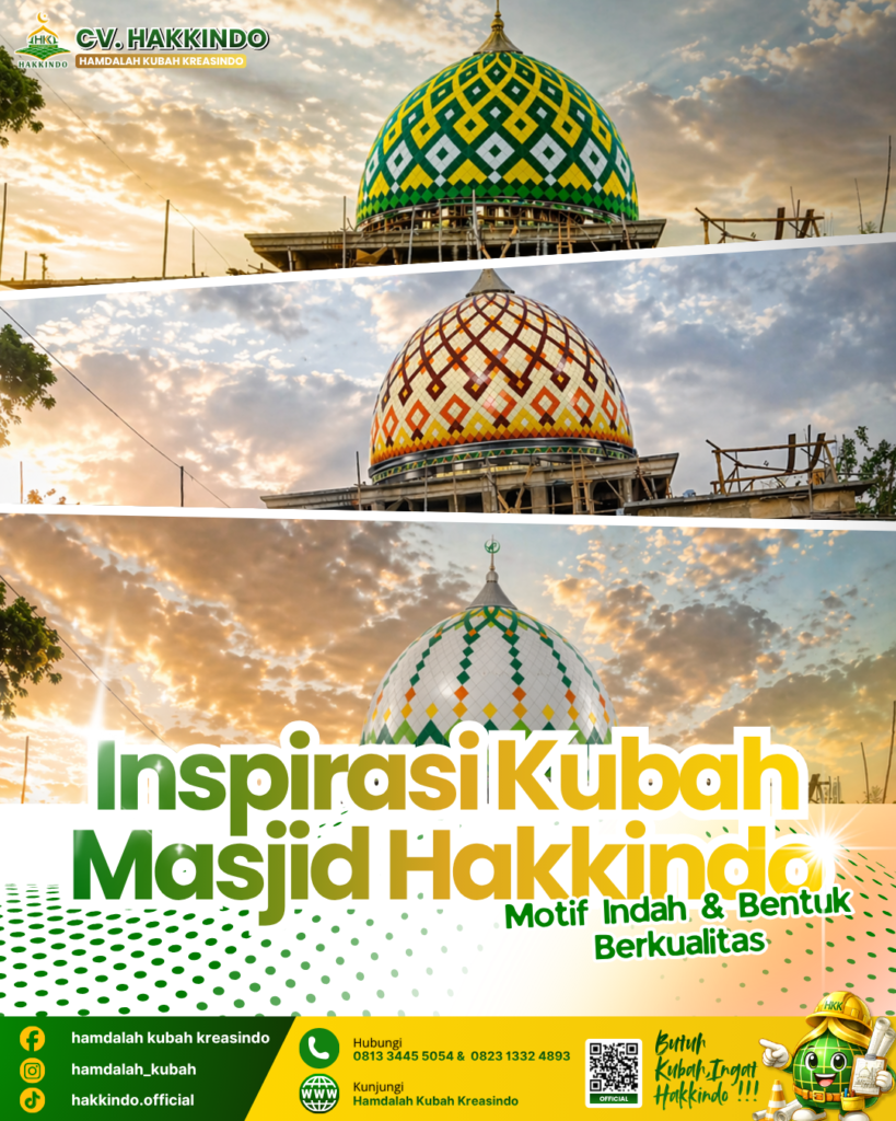 Tren Warna Kubah Masjid di Era Modern: Inspirasi Desain yang Elegan dan Berkarakter 26